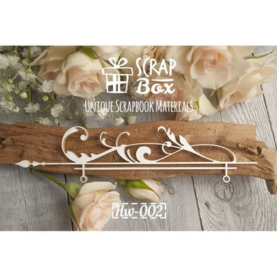 Чипборд ScrapBox - Бордюр З елементами бароко №2