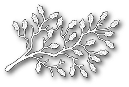 Нож от  Memory Box - DIES- Holly Branch