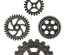 Набір металевих прикрас Tim Holtz - Idea - Ology Metal Industrial Gears, 4 штуки, шестерні