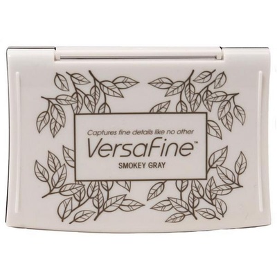 Пигментные быстросохнущие чернила Tsukineko - VersaFine Pigment Ink Pad - Smokey Gray