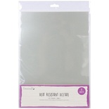 Набор термоустойчивой пленки Dovecraft Heat Resistant Acetate A4, цвет прозрачный, 10 штук