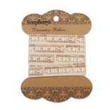 Лента декоративная от ScrapBerry's - Сантиметр Шебби, 10мм, 2м, хлопок