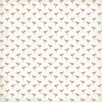 Лист скрапбумаги от Echo Park - Lovely Floral, 30х30 см