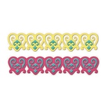 Ніж для вирубки Spellbinders - Renaissance Hearts Borderabilities Petite, 2 шт.