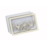 Заготовка для шейкера Winterberries 11.5x7.5см, колір молочний, ТМ Фабрика Декору