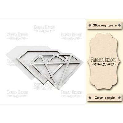 Заготовка для шейкера Кристал, колір молочний, ТМ Фабрика Декору