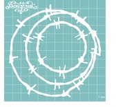 Чипборд від Вензелик - Набір " Колючки " 09, розмір: 109x110 мм