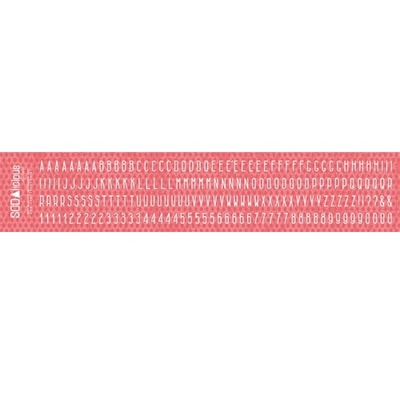 Алфавіт SODAlicious - Alphabet Red