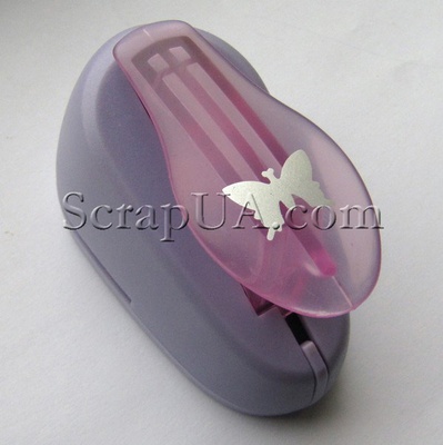 Фигурный дырокол Чарівна Мить - Бабочка, размер 1.8 см