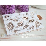 Чипборд ScrapBox - Середній набір з листочками Hf-208