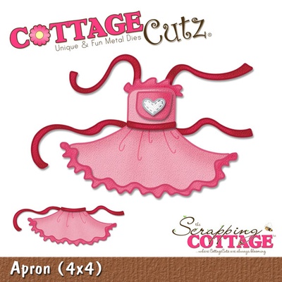 Ніж для вирубки CottageCutz Apron, 10x10 см