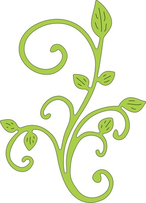 Ніж для вирубки Mini Fanciful Flourish від Cheery Lynn Designs