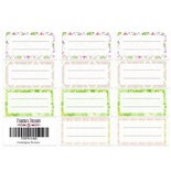 Набір наліпок (стікерів) для журналінгу 3 - 002, ТМ Фабрика Декору