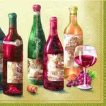 Серветка для декупажу "Вино.Grand Cru", розмір:25x25см