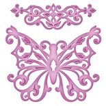 Ножі від Spellbinders - Outrageous Butterfly