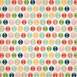 Аркуш скрап-паперу Echo Park - Large Numbers, 30x30 см