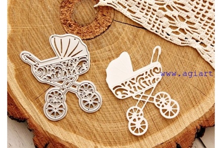 Ніж для вирубки від AgiArt "Коляска"