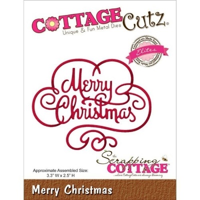 Ніж для вирубки CottageCutz - Merry Christmas
