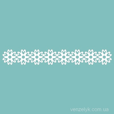 Чипборд від Вензелик - Бордюр 23, 19x135 мм, розмір: 19x135 мм