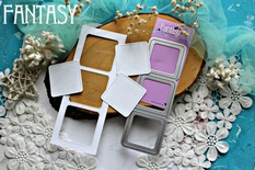 Ніж для вирубки Fantasy фоновий "Білі квадрати" розмір 5см