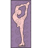 Чипборд. Фигуристка №1 cb-391