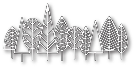 Ніж для вирубки від Poppystamps - Boddington Tree Border