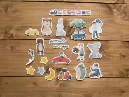 Набор вырубки от Polkadot - "Мальчишки"