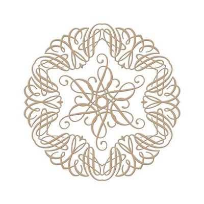 Пластини для фольгування від Spellbinders - Elegant Circle