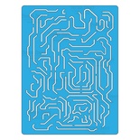 Маска - Фабрика Декору - Електросхема, 15см х 20см