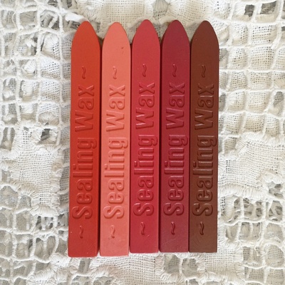 Воск для сургучной печати, цвет бордовый, 9х1х1см, 1 штука