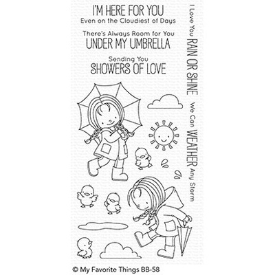 Акриловий штамп My Favorite Things - BB Rain or Shine