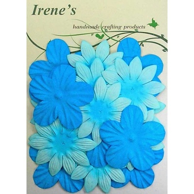 Декоративні квіти різних кольорів, розмір упаковки: 12x16,5см, 20 шт.