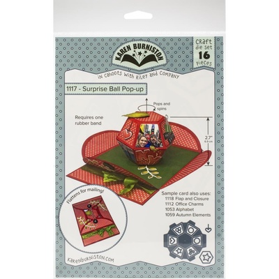 ПІД ЗАМОВЛЕННЯ - Karen Burniston Dies - Surprise Ball Pop-Up