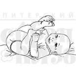 Акриловий штамп дизайну Олена Виноградова "Пустун"