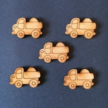 Деревʼяна фігурка WOOD-133 - Грузовик 2, 1 штука