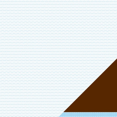 Лист двусторонней бумаги от American Crafts - Pebbles Paper - New Addition Boy - Baby Of Mine - Embossed Finish