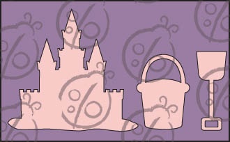 Чипборд Набір пляжний №2. Великий