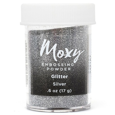 Пудра для ембосінгу Moxy Glitter Silver від American Crafts, 17