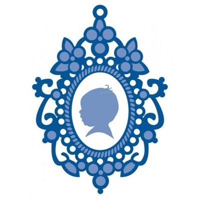 Ніж для вирубки Creatable - Baby Cameo, розмір 6,1x8,5см