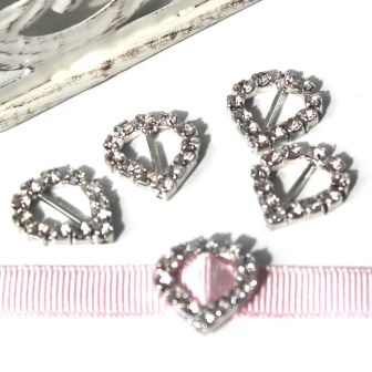 Срібна пряжка/слайдер у формі краплі, 1 шт.