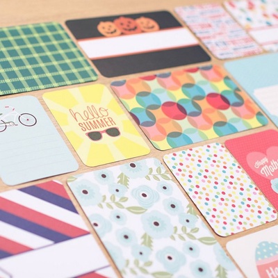 Набір карток Project Life by Becky Higgins - Core Kit - All Seasons, 616 штук