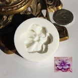 Силіконова форма (молд) - квітка, розмір: 40 мм