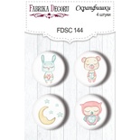 Набор скрапфишек Фабрика Декору из 4 шт. FDSC 144