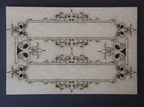 Чипборд від Dusty Attic - Vintage Nameplate set, 4 шт.