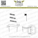 Набір акрилів штампів Lesia Zgharda Солодкий декор K031, 6 шт