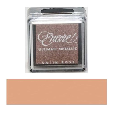 Чорнило Tsukineko Encore Ultimate Metallic Small Ink Pad - Satin Rose