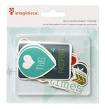 Висічки картонні від Imaginisce — Perfect Vacation Heart This