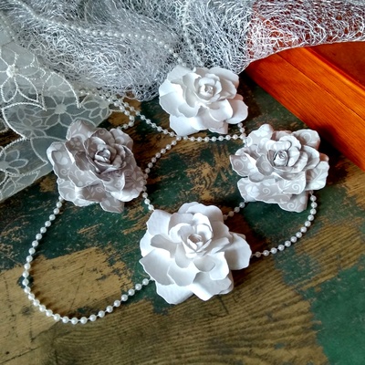 Набір квітів ручної роботи-Avalanche - Delicacy