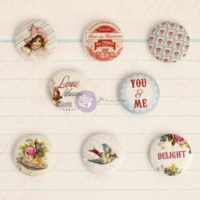 ЦІНУ ЗНИЖЕНО! Деревʼяні ґудзики Prima - DeLight Flair Buttons