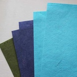 Набір паперу # 06, синій, синій, зелений, 5 аркушів, формат A4